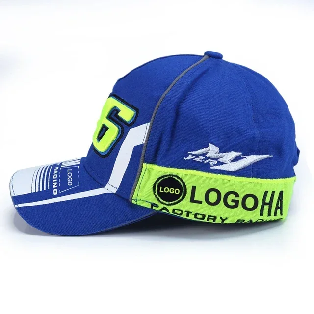 Outdoor Cross-country Rally Motorcycle Racing car Team moto Hat baseball cap snapback for yamaha badge unisex Business gift