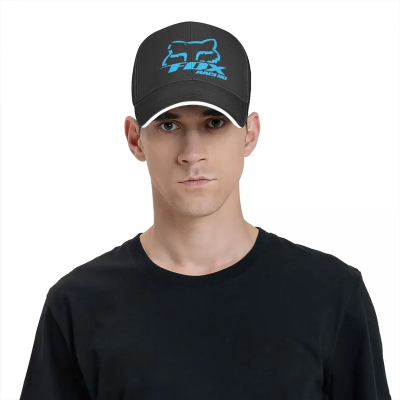 Foxs Motor Race Motocross Merch Men Women Baseball Caps Adjustable Versatile Hats Cap Casual Running Golf Headwear
