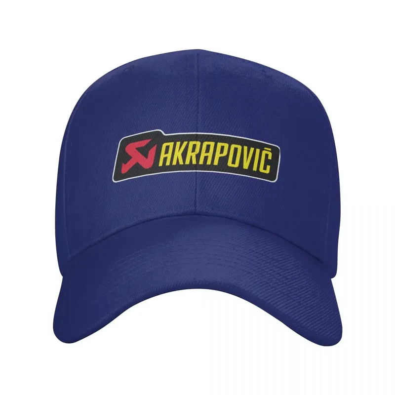 Punk Unisex Akrapovics Motorcycle Racing Baseball Cap Adult Motorrad Biker Adjustable Dad Hat for Men Women Snapback Caps