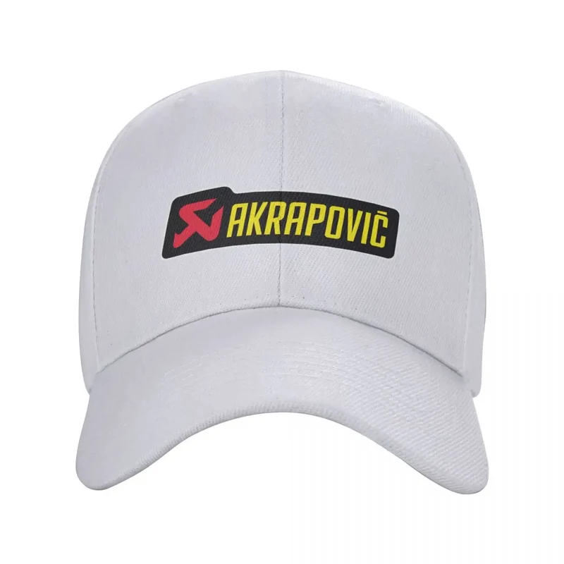 Punk Unisex Akrapovics Motorcycle Racing Baseball Cap Adult Motorrad Biker Adjustable Dad Hat for Men Women Snapback Caps