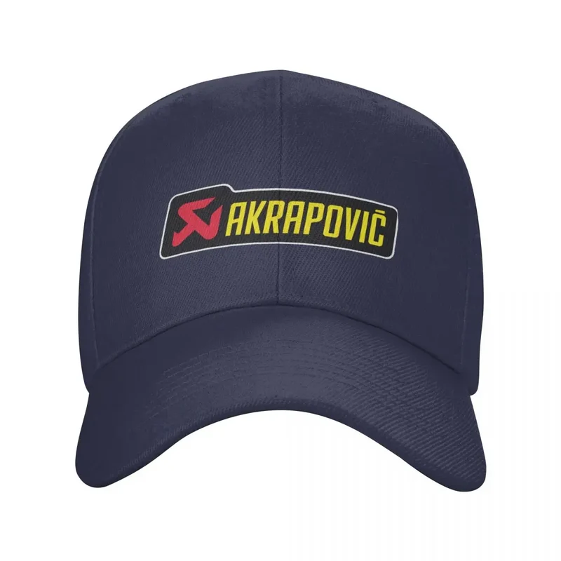 Punk Unisex Akrapovics Motorcycle Racing Baseball Cap Adult Motorrad Biker Adjustable Dad Hat for Men Women Snapback Caps