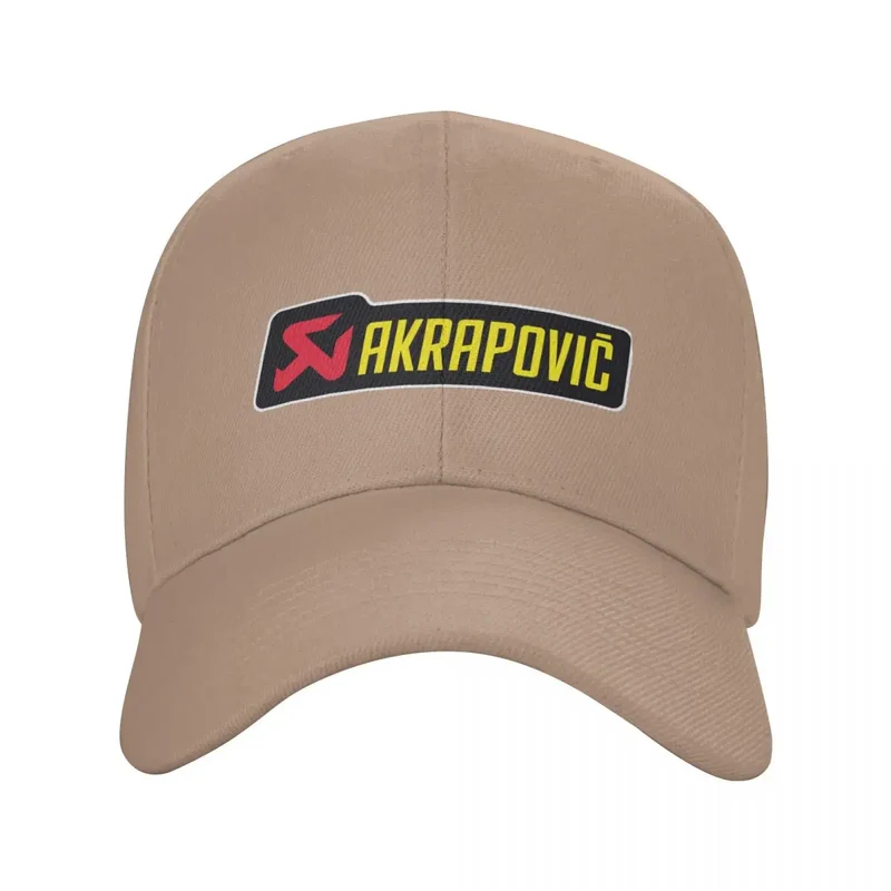 Punk Unisex Akrapovics Motorcycle Racing Baseball Cap Adult Motorrad Biker Adjustable Dad Hat for Men Women Snapback Caps