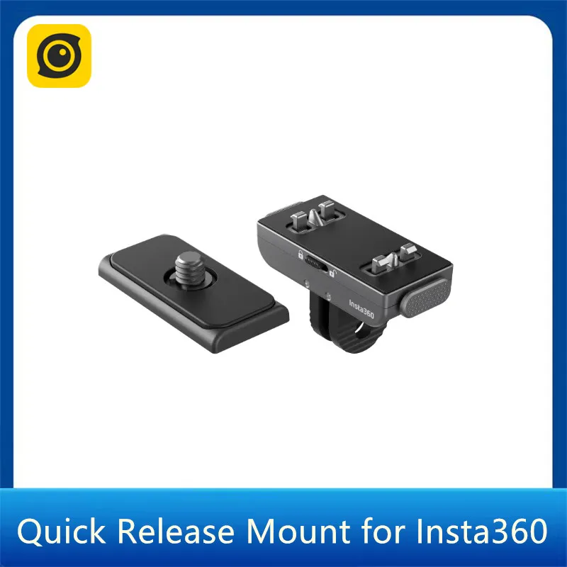 Insta360 Quick Release Mount For Insta 360 X4 / X3 / ONE X2 / RS / Ace Pro / R Camera Original Accessories