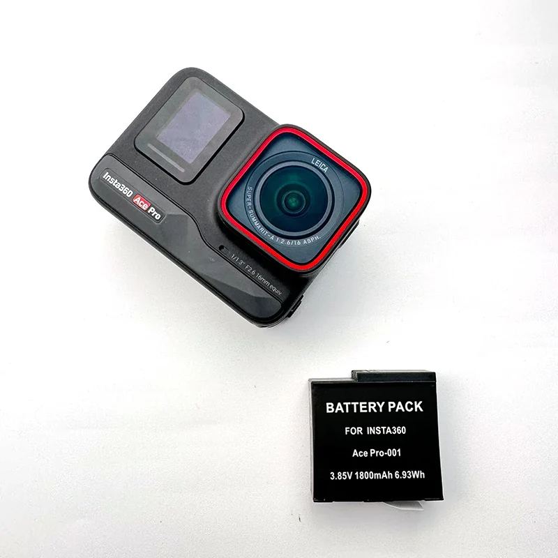 New Version Battery For Insta360 Ace Pro & Ace Optional Fast Charger Box with TF Card Storage For Insta 360 Camera Accessories
