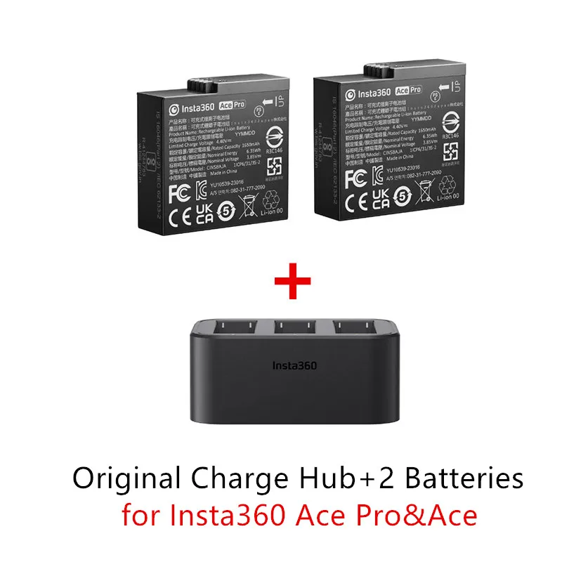 Insta360 Ace Pro / Ace Original Accessories Gears Collection Battery Charger Hub Magnetic Quick Release Mic Adapter Dive Case