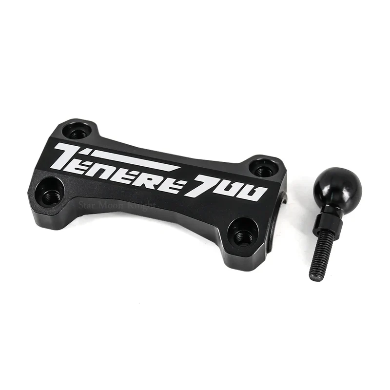For Yamaha Tenere 700 TENERE700 XTZ XT700Z T700 T7 2019 - Motorcycle Accessories CNC Handle Bar Handlebar Riser Top Clamps Cover