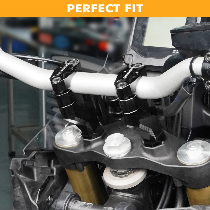 For Tenere 700 20MM Handlebar Riser Heightening Clamp Mount For Yamaha Tenere 700 XTZ700 T700 2019-2024 Tenere 700 World Raid 22