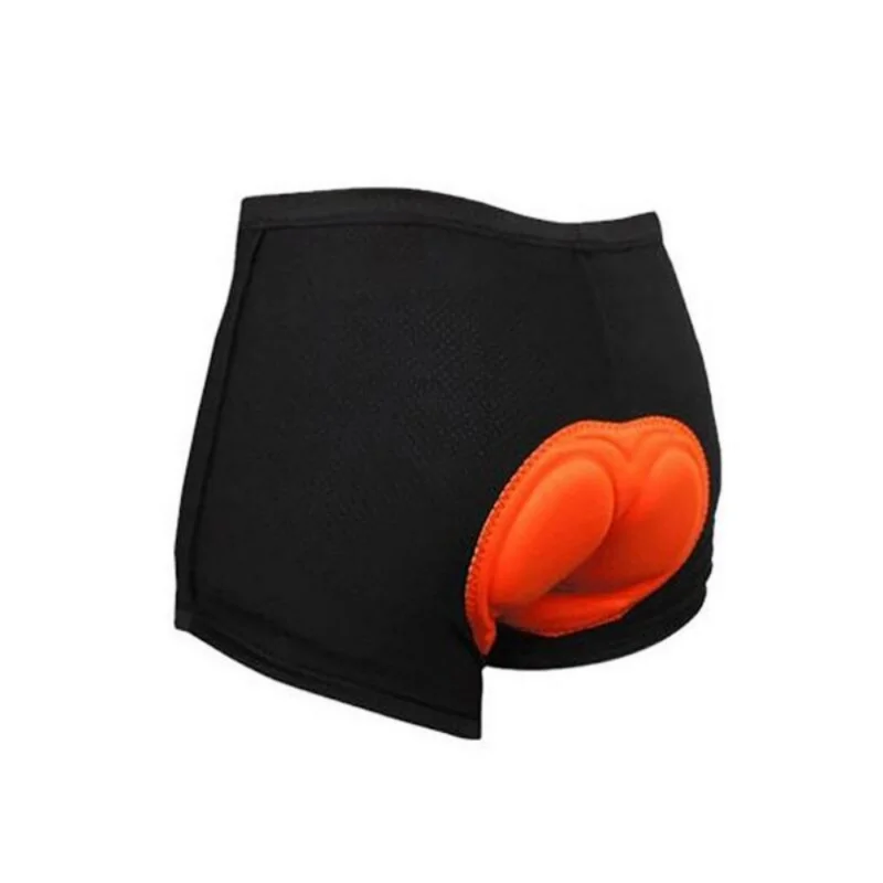 Unisex Black Bicycle Cycling Shorts Solid Cosplay Comfortable Underwear Sponge Gel 3D Padded Bike Cycling Shorts