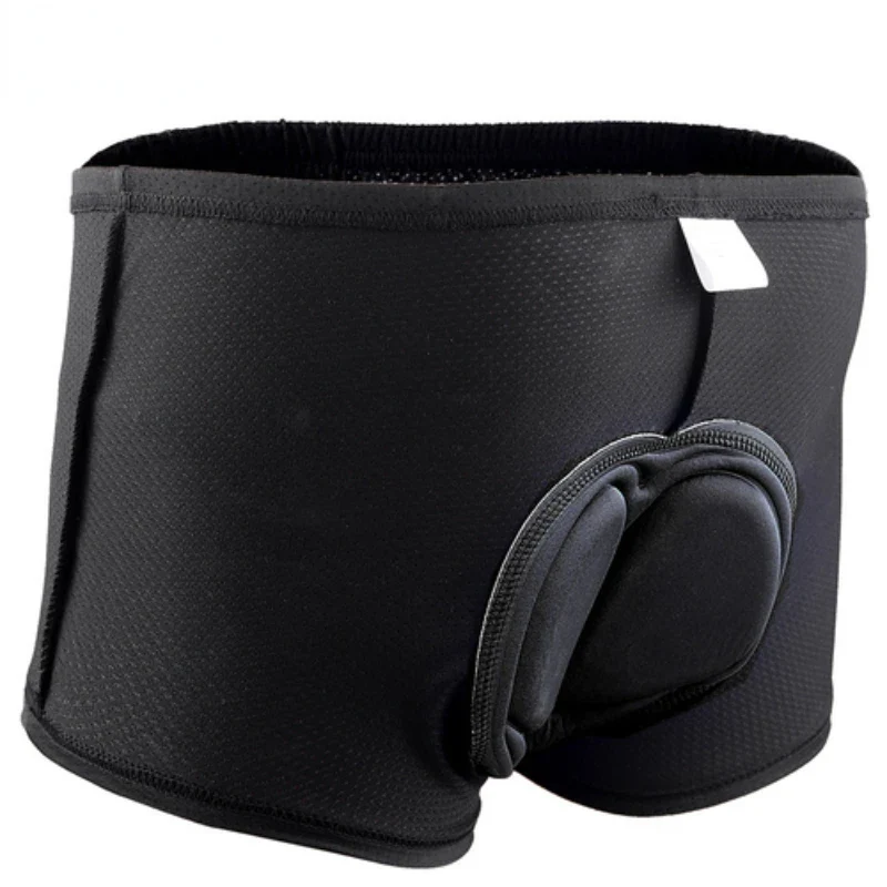 Unisex Black Bicycle Cycling Shorts Solid Cosplay Comfortable Underwear Sponge Gel 3D Padded Bike Cycling Shorts