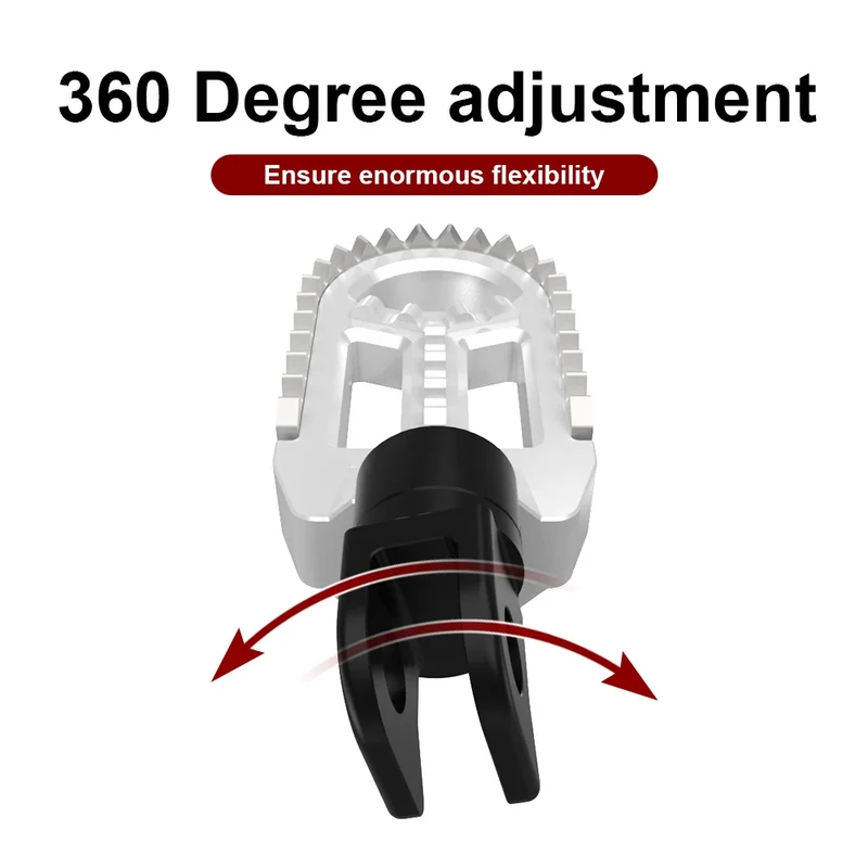 Motorcycle Front Foot Pegs Footrests Pedals For BMW R1200GS R1250GS Adventure R1200GS/Triple Black R1250GS/Rally/TE R1300GS