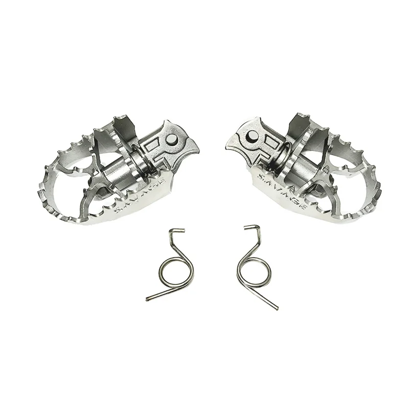 R1200GS R1250GS Stainless Steel Foot Pegs FootRest Footpegs Foot rest For BMW R 1200GS R1250 GS Adventure 2014-2023 2021 2022