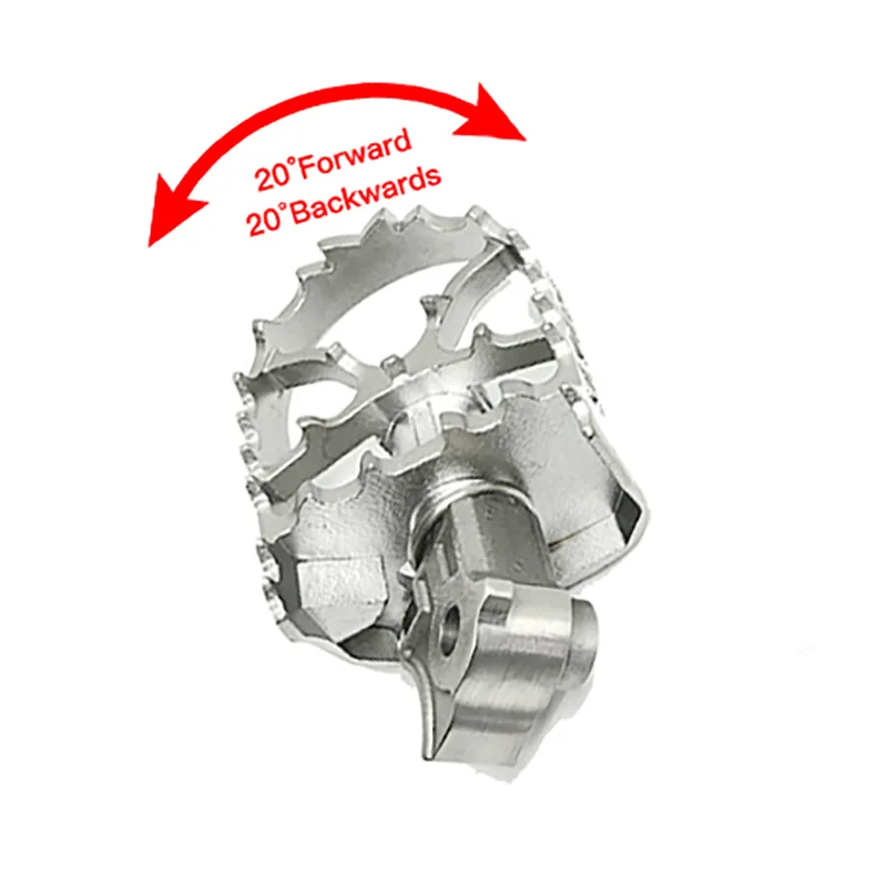 R1200GS R1250GS Stainless Steel Foot Pegs FootRest Footpegs Foot rest For BMW R 1200GS R1250 GS Adventure 2014-2023 2021 2022
