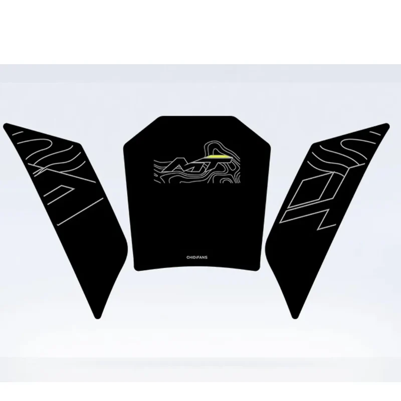 Body Protection FOR CFMOTO 450MT 2024 Anti-skid Fuel Tank Sticker Fish Bone Stickers Anti-wear Sticker Modification Accessories