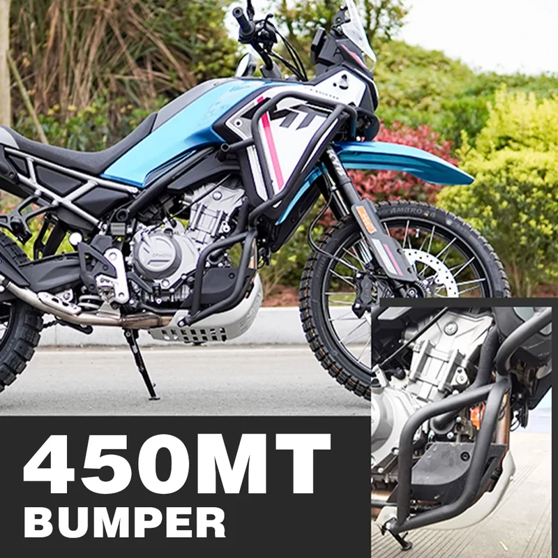 For CFMOTO 450MT 450 MT Accessories Motorcycle Bumper MT450 Frame Protection Guard MT 450 Anti Fall Protection 450MT 2024 Parts