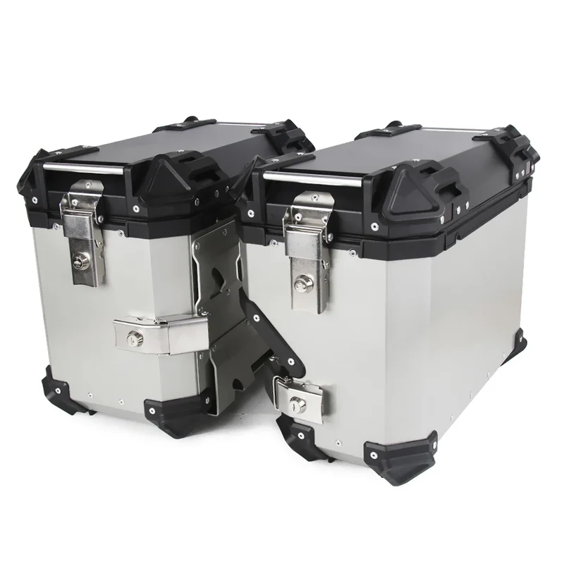 Motorcycle 38L Side Box TRK 502X 702X For Benelli TRK502X TRK702X Luggage Panniers Saddlebag Bracket Rack