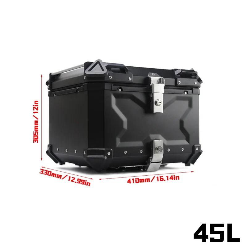 Motorcycle 38L Side Box TRK 502X 702X For Benelli TRK502X TRK702X Luggage Panniers Saddlebag Bracket Rack