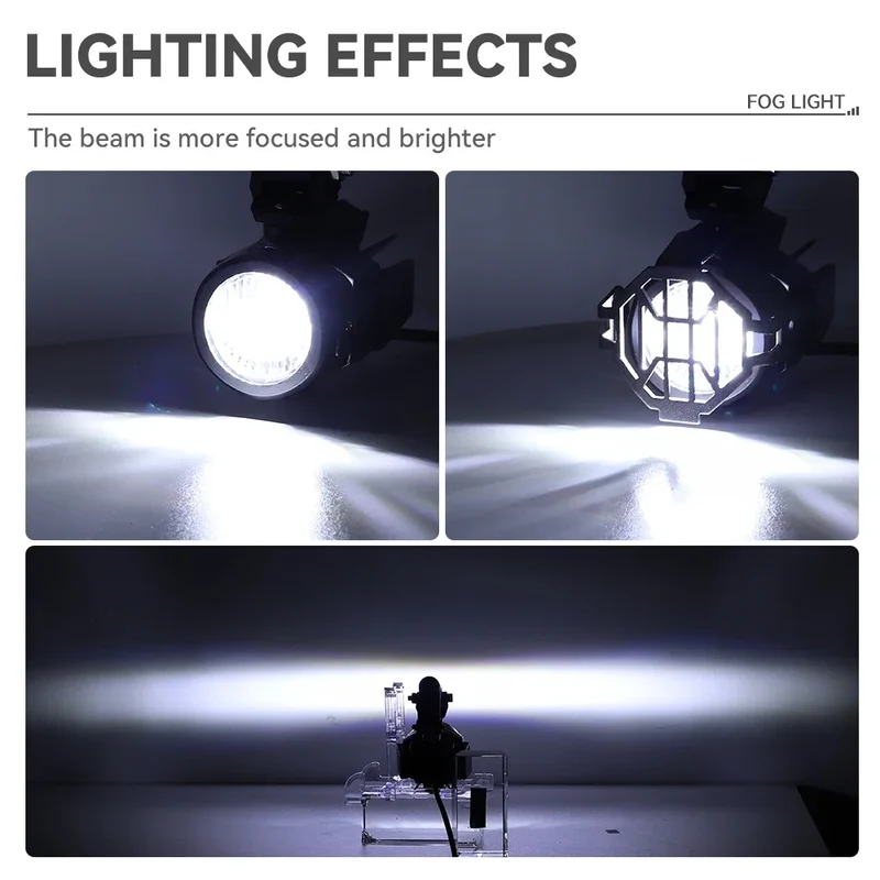 R1200GS 40W Motorcycle LED Fog Lights Auxiliary Assembliy For BMW R1200GS F850GS F750GS F 850GS 1250GS LC Fog Lamp