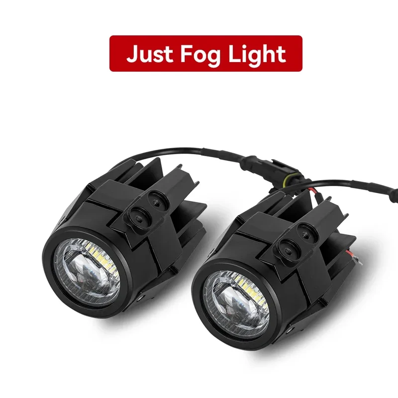 R1200GS 40W Motorcycle LED Fog Lights Auxiliary Assembliy For BMW R1200GS F850GS F750GS F 850GS 1250GS LC Fog Lamp