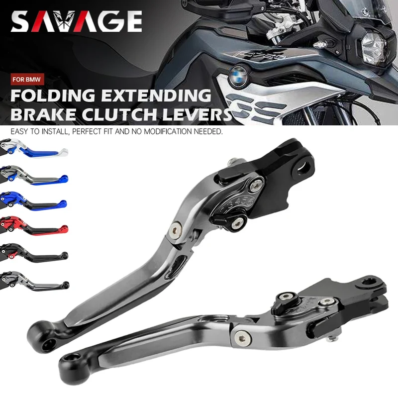 Folding Brake Clutch Levers For BMW F750GS F850GS 2017 2018 F 750 850 GS F750 F850 Motorcycle Extendable Adjustable CNC Handles
