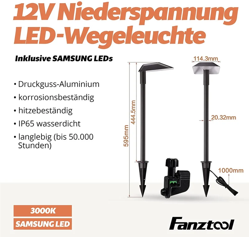 FANZTOOL Zusatz Lampe