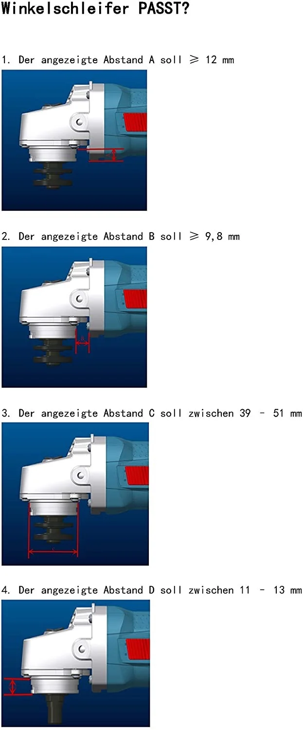 #3 FANZTOOL Absaughaube mit 125 mm Topf und Schleifpapier klett