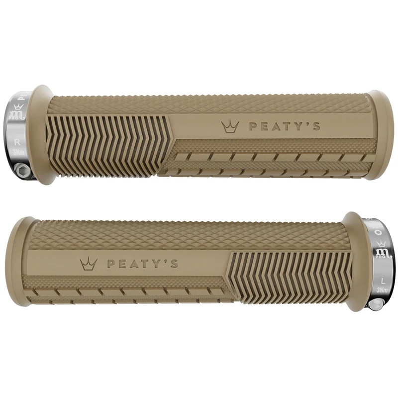 Poignées Peaty's Monarch Pro Knurl épais (32-34mm) Supersoft