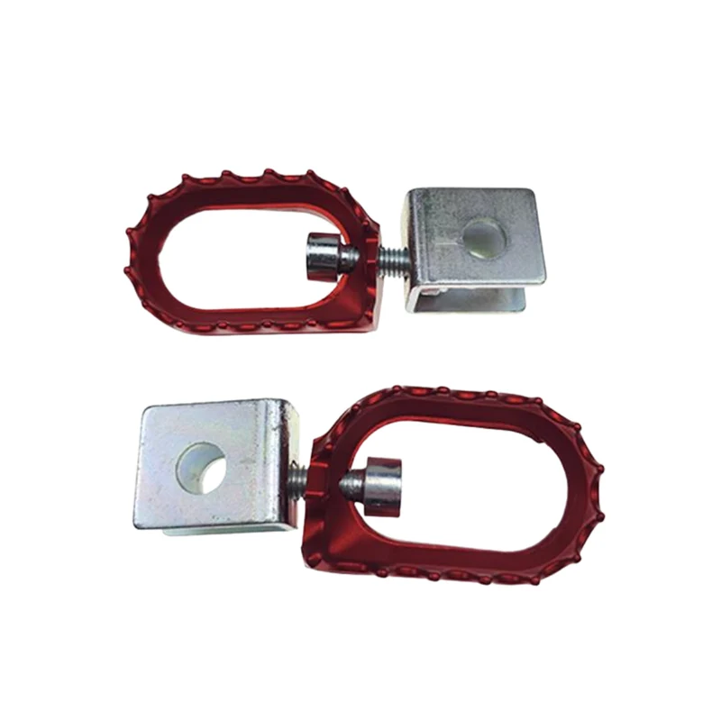 Jeu de repose pieds Aluminium Rouge Derbi Senda R