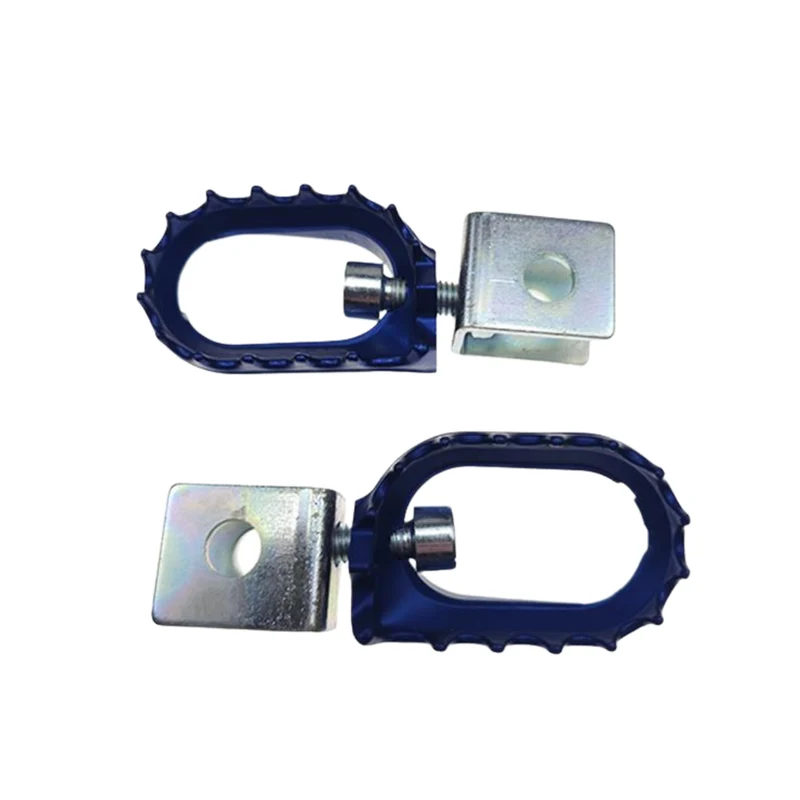 Jeu de repose pieds Aluminium Bleu Derbi Senda R