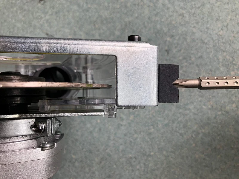 Gebraucht - 03 FANZTOOL Diamant-Trennscheibe Diamanttrennscheibe, Trennscheibe 125 mm x 22,2 mm mit Universal Absaughaube für Staubfreie Arbeit