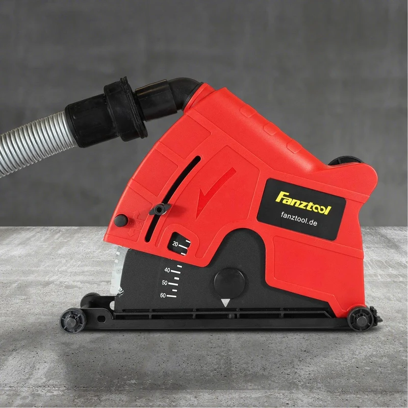 FANZTOOL Universal Absaughaube für Winkelschleifer mit 230mm Trennscheiben