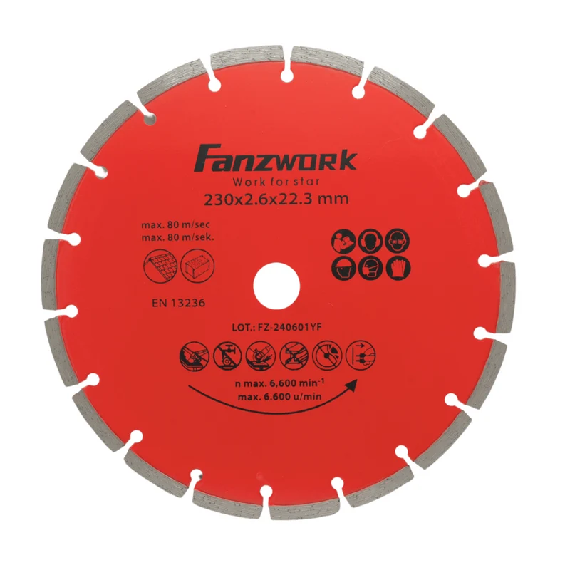 FANZTOOL Universal Absaughaube für Winkelschleifer mit 230mm Trennscheiben