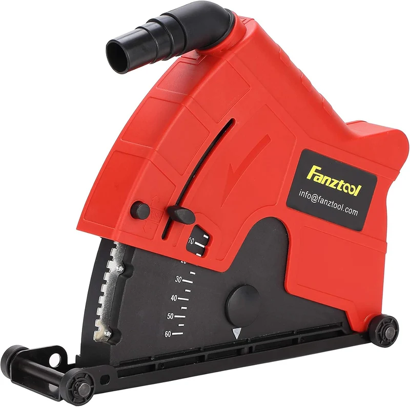 FANZTOOL Universal Absaughaube für Winkelschleifer mit 230mm Trennscheiben