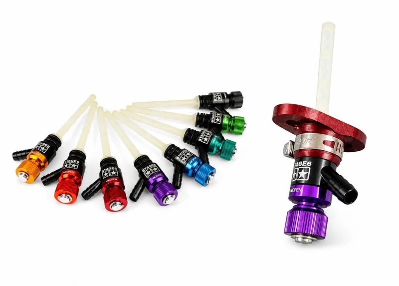 Robinet d'essence Stage6 gros débit – adaptateur 34 mm