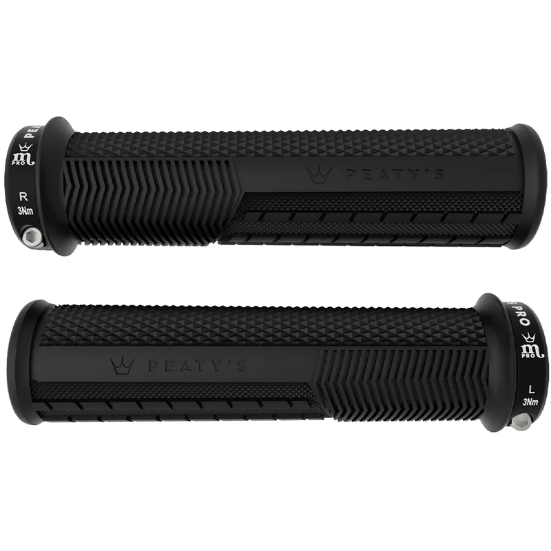 Poignées Peaty's Monarch Pro Knurl fin (30-32mm) Supersoft