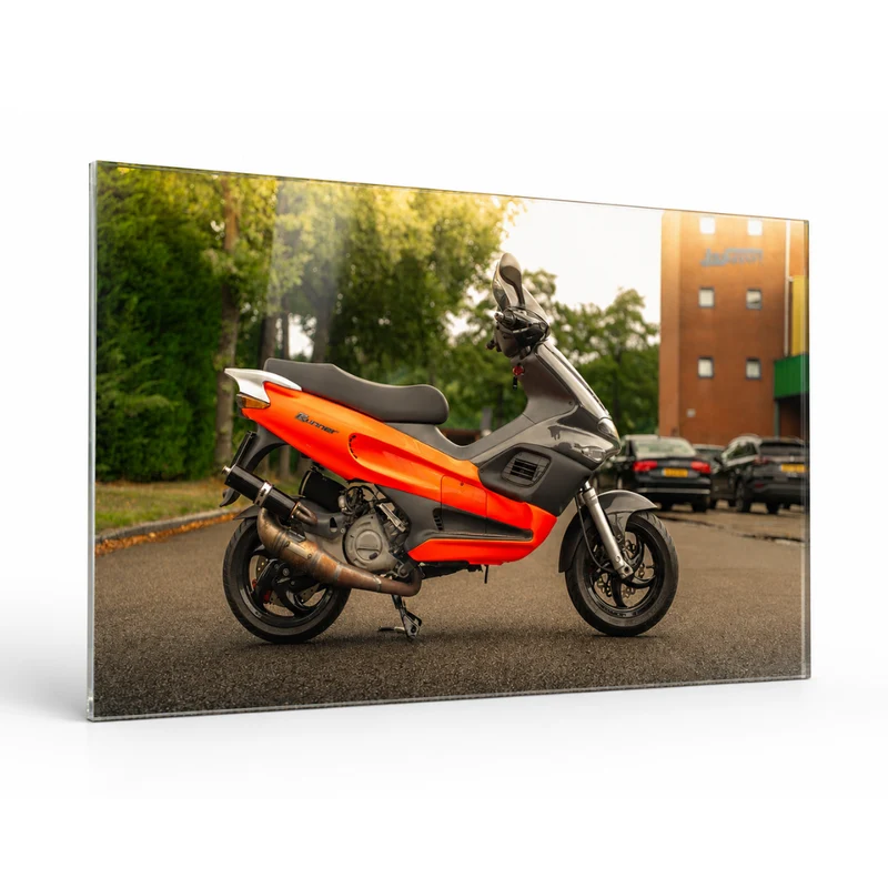 Photo personnalisée sur verre acrylique