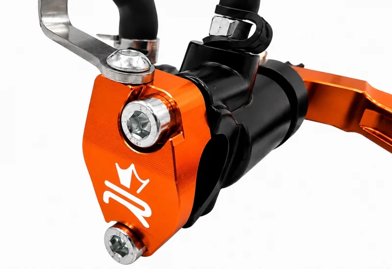 Maître cylindre de frein avant KRM – orange repliable
