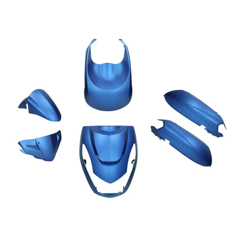 Kit carrosserie Bleu Mat Peugeot Kisbee Euro 4/5