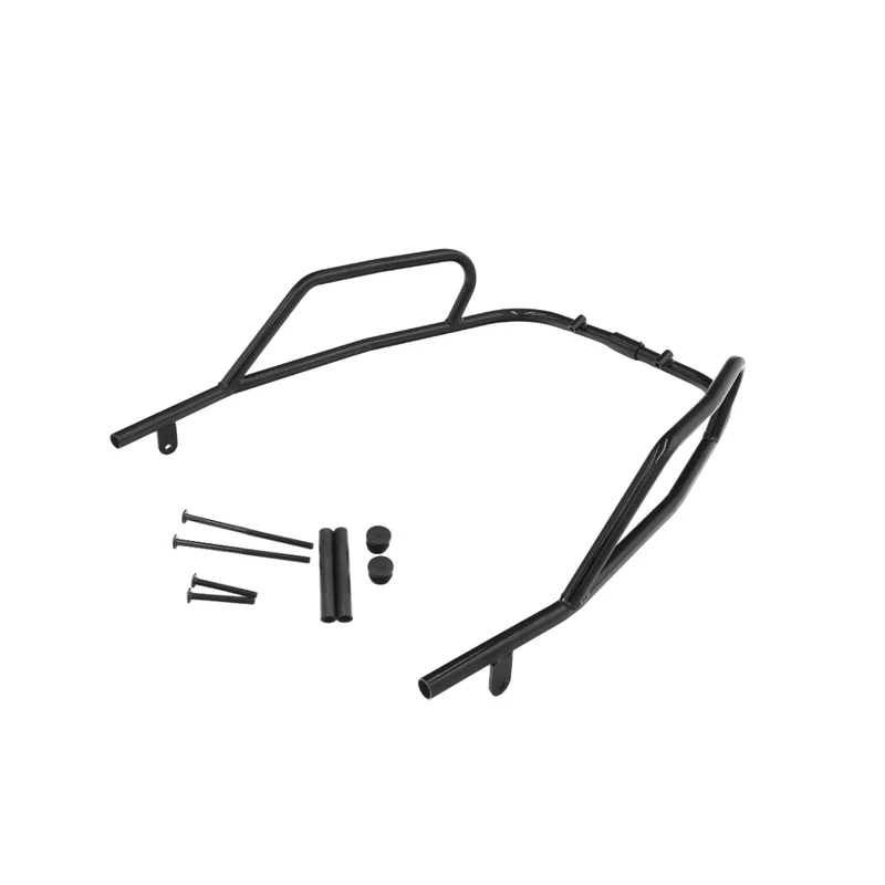 Crashbar arrière Noir Brillant Piaggio Zip Type 3 / SP98 / Fast Rider