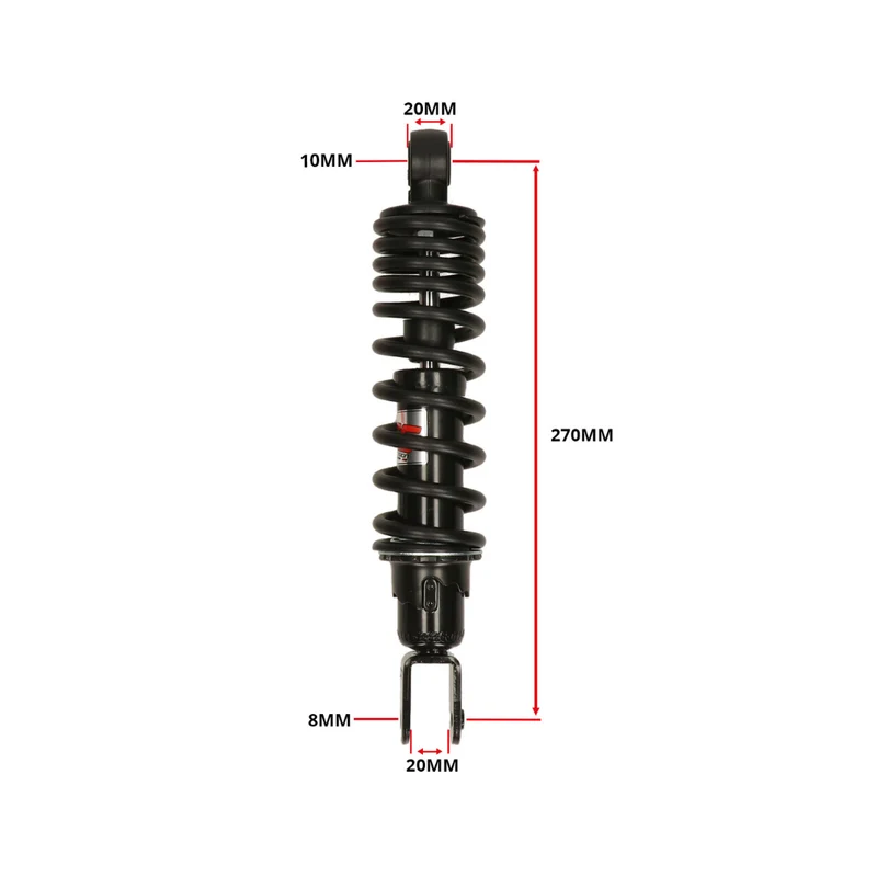 Amortisseur arrière YSS Pro X Series 270MM Noir MBK Booster