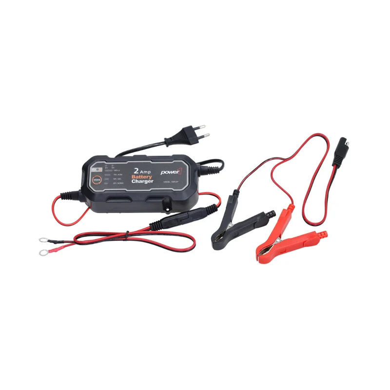 Chargeur de batterie Power1 6V & 12V 2AMP