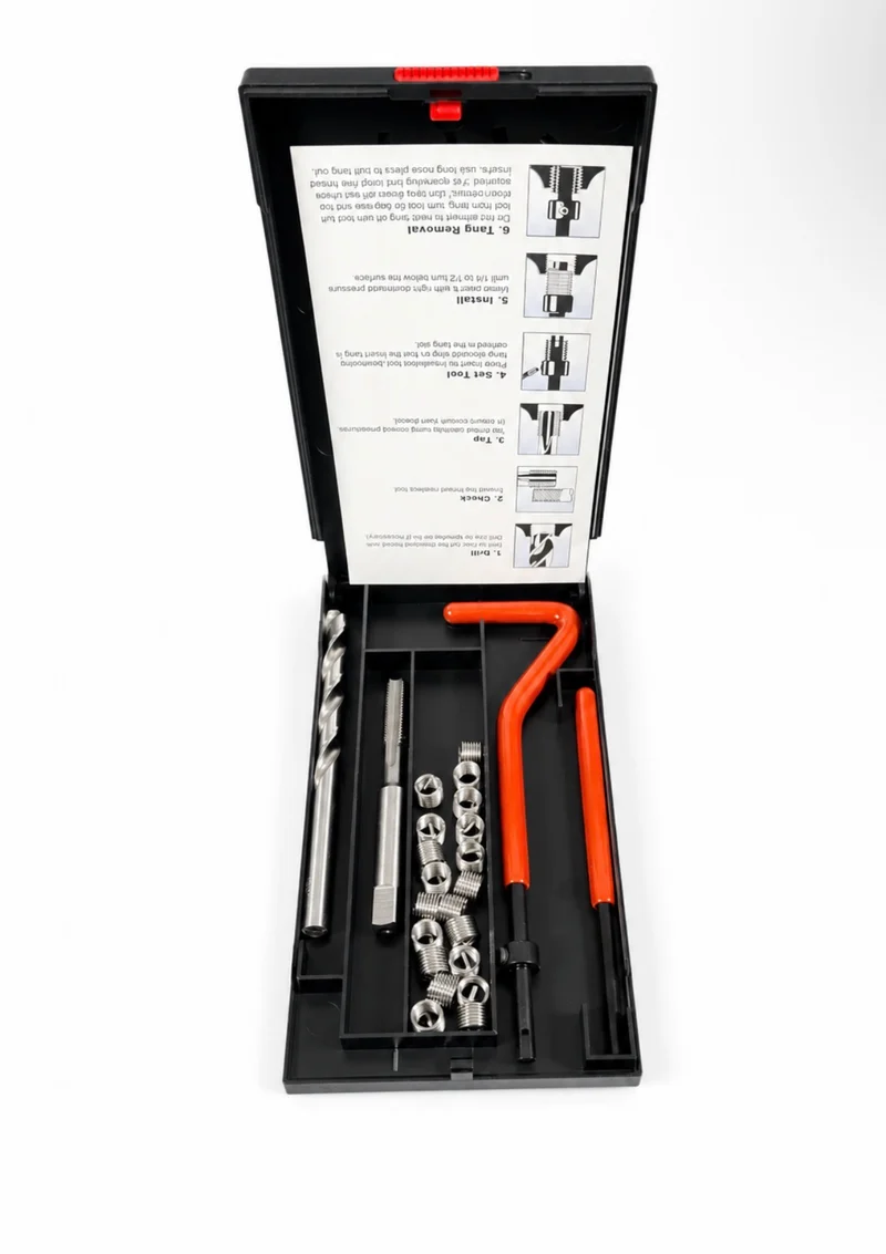 Kit taraud M6 x 1.0 – Réparation filetage carter moteur 50cc