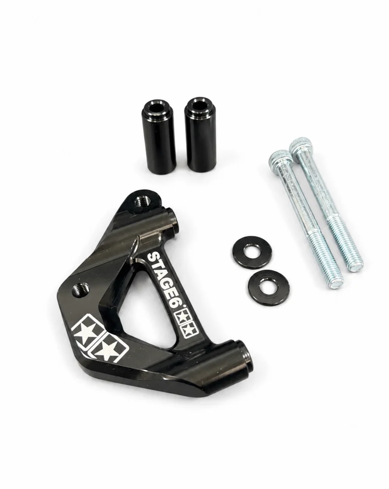 Patte de déport étrier Stage6 – Rieju MRT, Sherco 50, Peugeot XP6, Beta RR