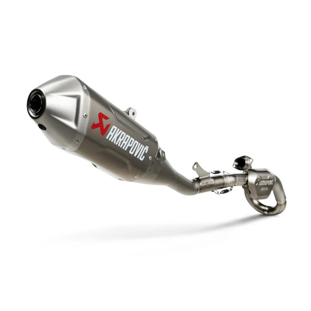 Escape Akrapovic completo Evolution Line Kawasaki KX 450 2024 - titanio