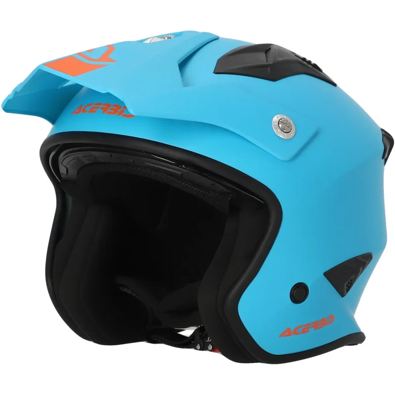 Casco Acerbis Jet Aria 22.06 - Azul 2 Mate