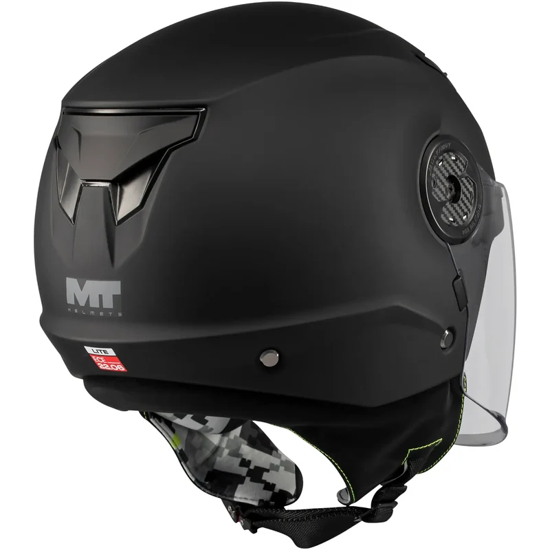 Casco MT Lite Pure A1 - Negro Mate