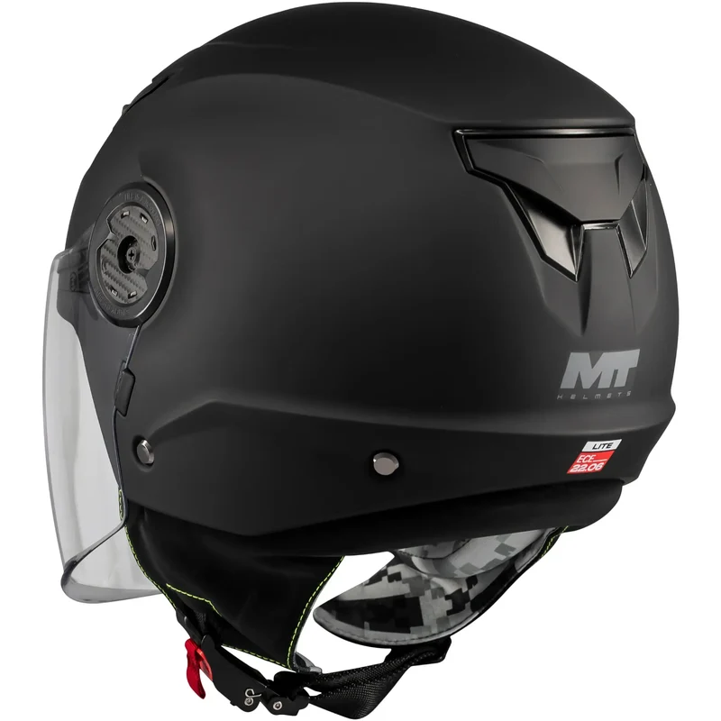 Casco MT Lite Pure A1 - Negro Mate