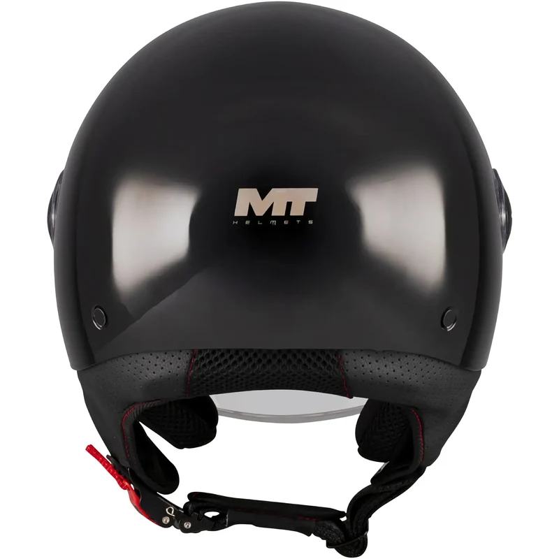 Casco MT Street S Pure A1 - Negro Brillo