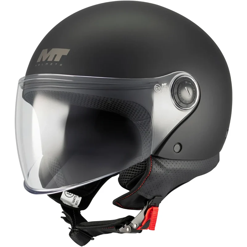 Casco MT Street S Pure A1 - Negro Mate