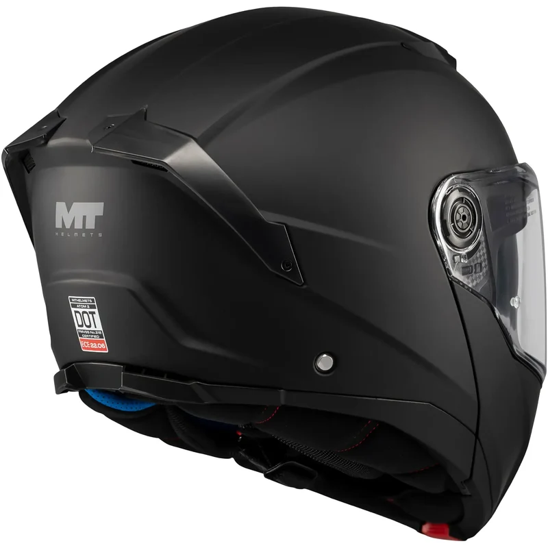 Casco MT Atom 2 SV Pure A1 - Negro Mate