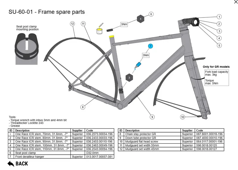 Vélo gravel Superior XR 6.5 GRA GRX822 12v